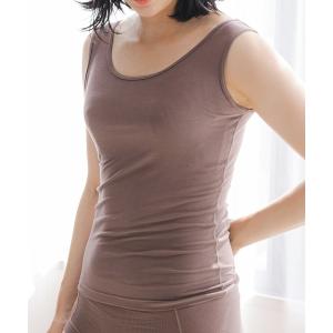 インナーシャツ 肌着 どんとこいブラ Natury ナチュリー おそろい ノースリーブ タンクトップ レディース