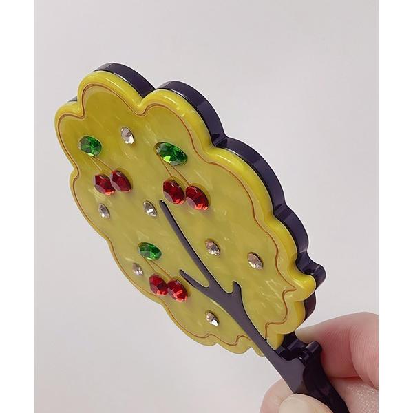 コンパクトミラー F＆D : ファニーツリーコンパクトハンドミラー