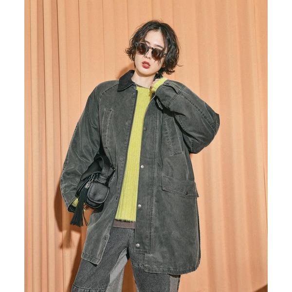 コート アウター オイルコーティングハントジャケット レディース