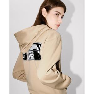 パーカー 'KENZO City' ジップアップ コットン　フ―ディー レディース