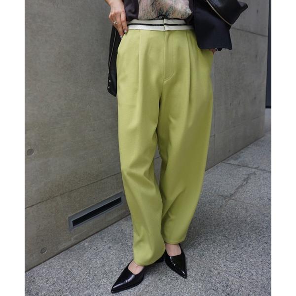 パンツ LOGO WAIST MARVERT PANTS レディース