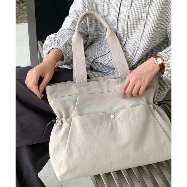 トートバッグ ポケット付きトートバッグ レディース