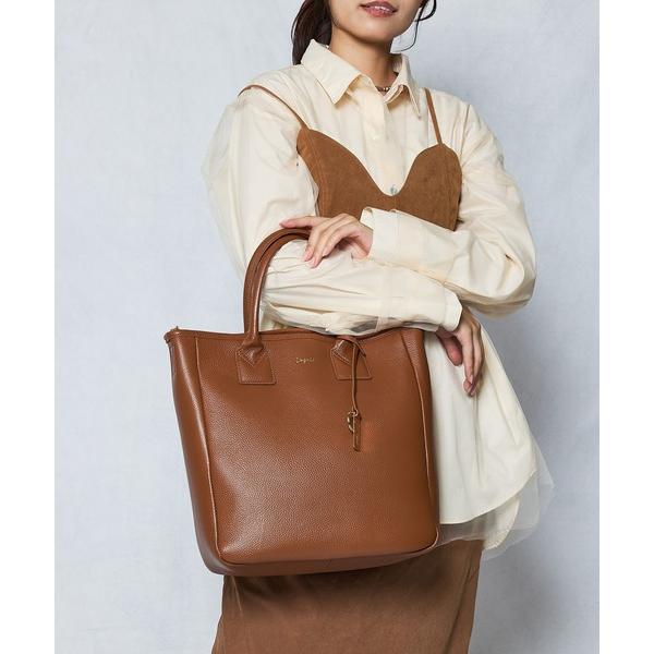 トートバッグ 「Ungrid/アングリッド」牛革　ラージトートバッグ／A4収納可 レディース