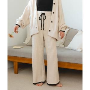 パンツ hinariオリジナルルームウェア/ニットパンツ（上下別売り） レディース