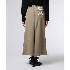 スカート 「WOMEN」ポケットバニー チノタイトフレアスカート