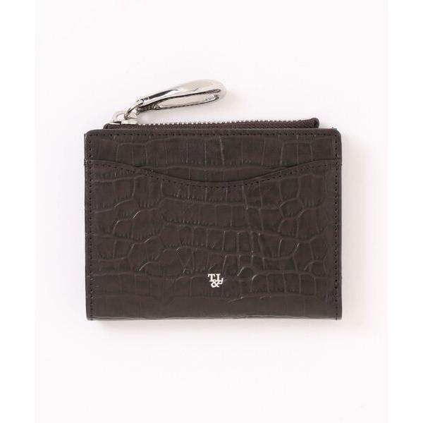 財布 「TOFF＆LOADSTONE」Pepin zip folded wallet croco レ...