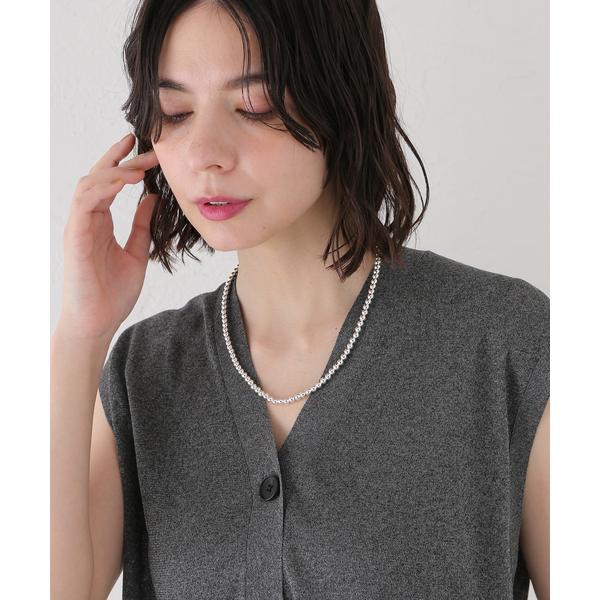ネックレス 「ERICKA NICOLAS BEGAY」NAVAJO PEARL 5mm 50：ネッ...