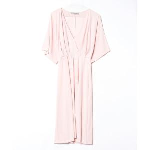 「asos」 半袖ワンピース 36 ピンク レディース