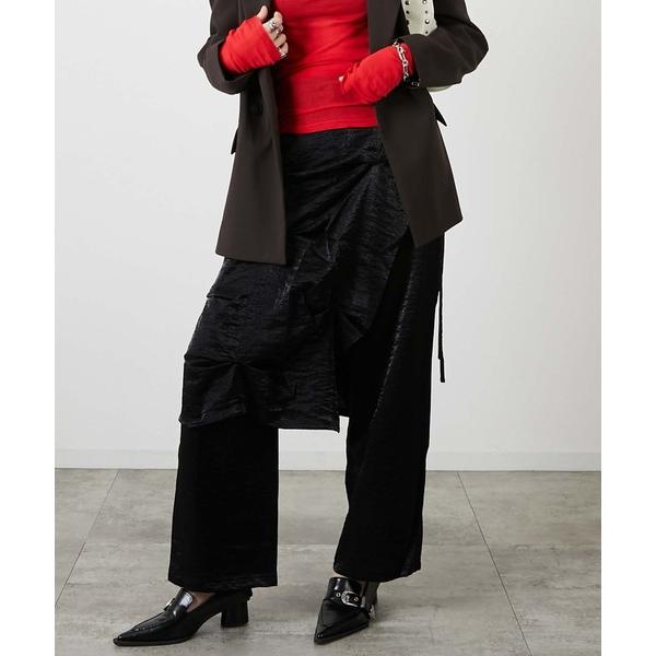 スラックス パンツ 「led.tokyo」LEYERED SLACKS/レイヤードスラックス レディ...