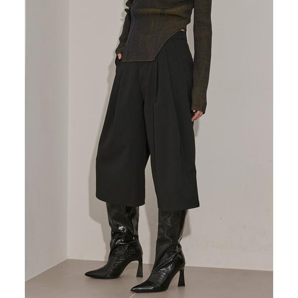 パンツ Barmuda pants ピンストライプハーフパンツ/setup対応 レディース