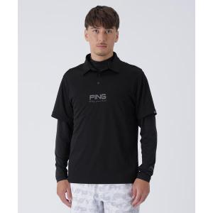 ポロシャツ 「PING APPAREL」レイヤードツインセット 「PERFORMANCE」 (MENS) メンズ