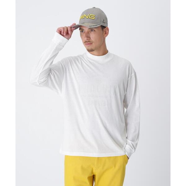 tシャツ 「PING APPAREL」TC天竺ル―ズシルエット長袖ハイネックシャツ 「NATIVE」...