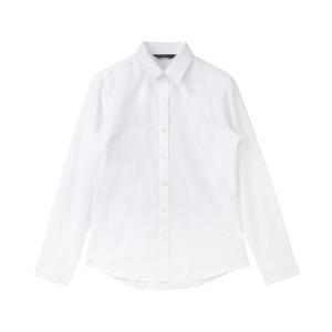フォーマル ブラウス シャツ 形態安定ノンアイロン レギュラー 長袖ビジネスワイシャツ レディース
