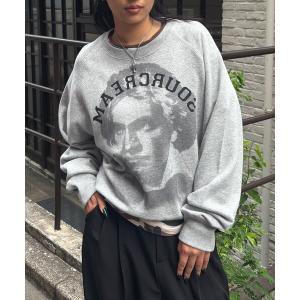 トレーナー スウェット 「Sourcream/サワークリーム」 偉人スウェット レディース メンズ