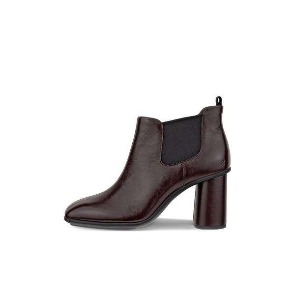 ブーツ 大人モード SCULPTED ALBA BLOCK 65 サイドゴアブーツ しなやか上質カウ...