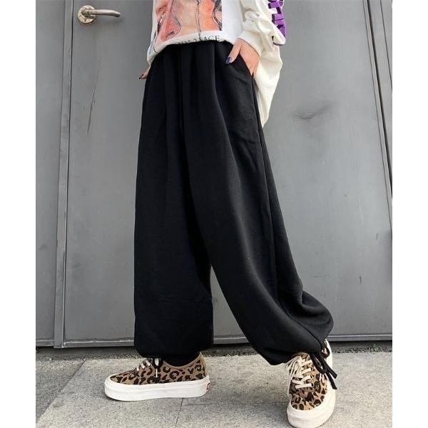 スウェットパンツ ジャージ ドローコード ルーズシルエットスウェットパンツ メンズ