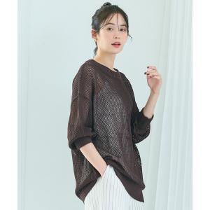 tシャツ メッシュニットプルオーバー レディース｜ZOZOTOWN Yahoo!店