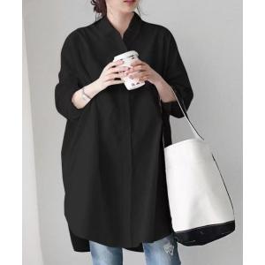 ブラウス シャツ オーバーサイズ ロングシャツ レディース : ZOZOTOWN