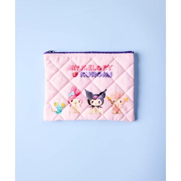 ポーチ 「 sanrio / サンリオ 」マイメロディ x クロミ Netflix コラボ　キルティ...