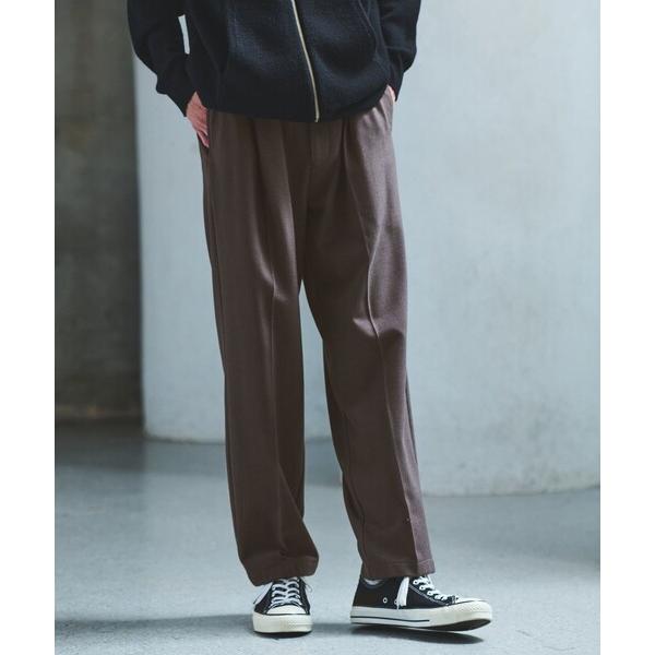 パンツ TRカルゼ 裏起毛 オルマイ ワイド パンツ -2WAYストレッチ- メンズ
