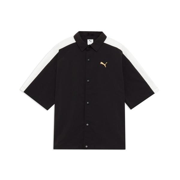 PUMA プーマ メンズ プライム レトロ T7 ウーブン 半袖 シャツ メンズ