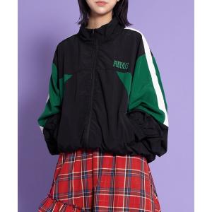 ブルゾン ジャンバー 切り替えナイロンジャケット レディース メンズ