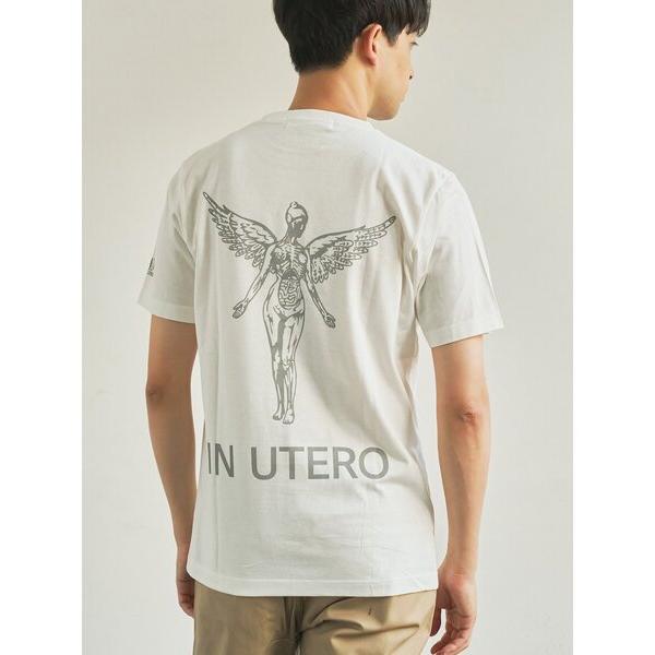 tシャツ 「TRANSITION」シルケット加工天竺 バックプリントTシャツ ICONIQ別注Wネー...