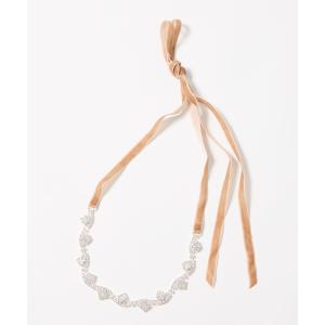 AIMER（エメ） ベルト ビジューリボンベルト レディース : ZOZOTOWN