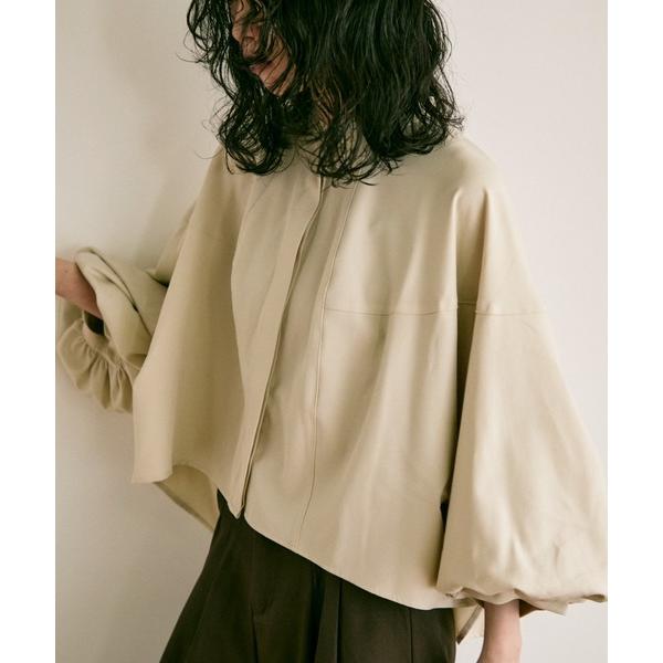 ブラウス シャツ Balloon sleeve voluminous shirt / バルーンスリー...