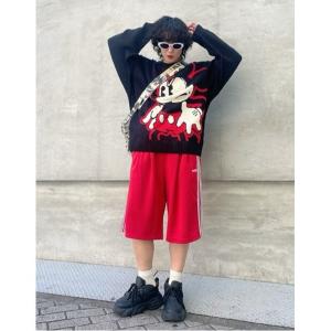 ミッキーマウス コットンニット メンズ