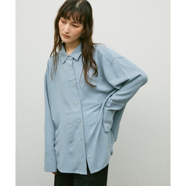 ブラウス シャツ Over cuff volume shirt / オーバーカフボリュームシャツ レ...