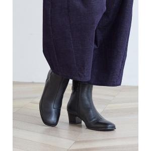 ブーツ クラシックトラッドヒールブーツ レディース