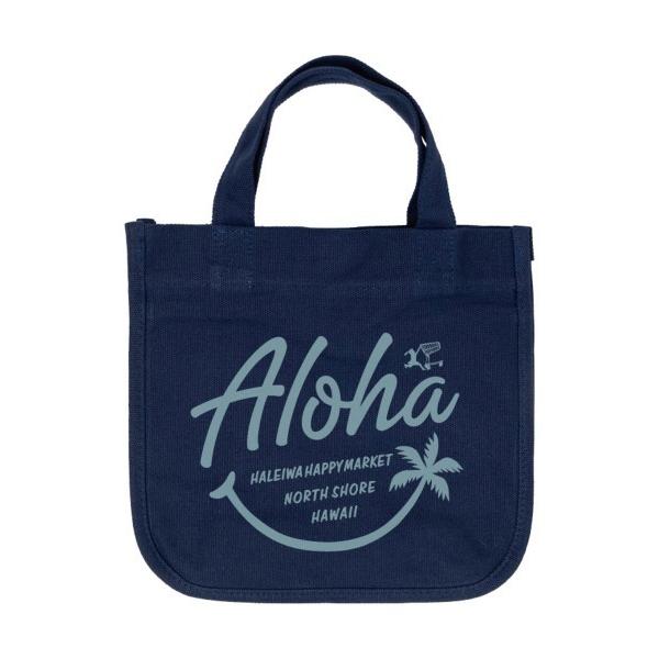 トートバッグ HALEIWA アロハプリント ミニトート レディース