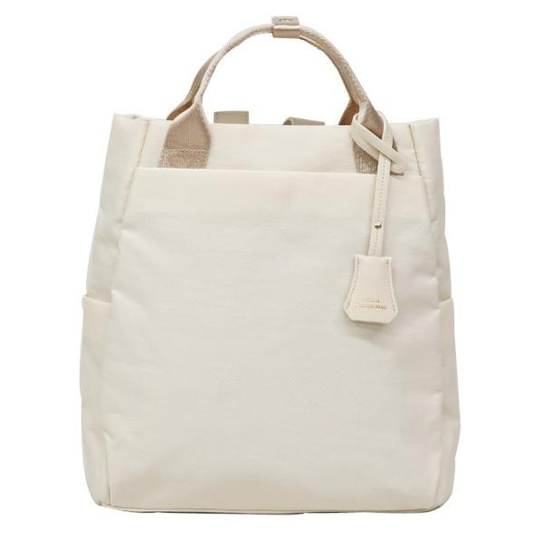 デイバック リュック ナイロンキーチャーム付きトートリュック レディース