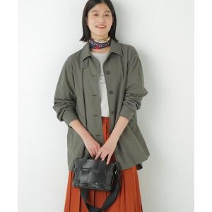 ステンカラーコート コート ステンカラーシャツコート レディース