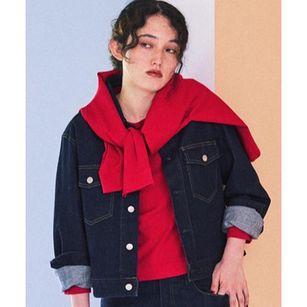 デニムジャケット gジャン 「Healthy Denimコラボ」デニムジャケット レディース