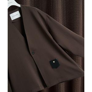 カーディガン 「CULLNI」別注 Minimal Pocket PLEATS Cardigan メンズ