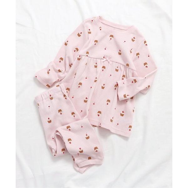 パジャマ GIRLSバラエティワッフルパジャマ キッズ 子供 女の子