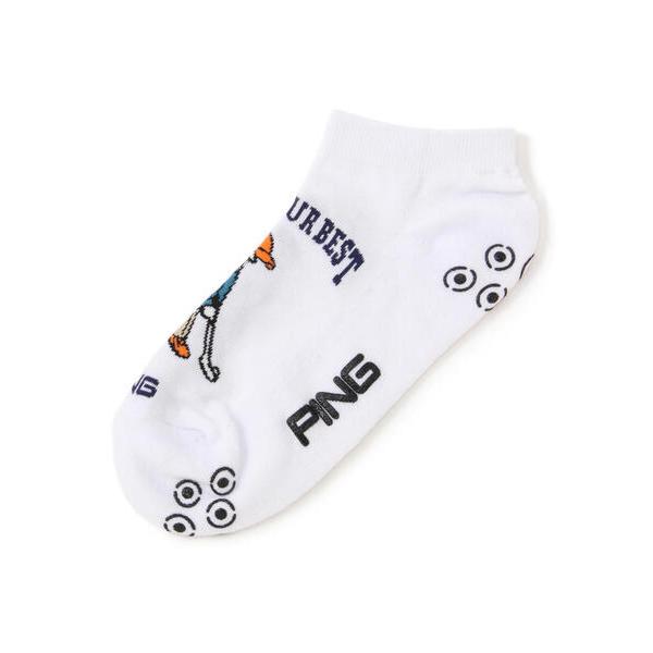 靴下 「PING APPAREL」アンクルソックス 「NATIVE」 (MENS) メンズ