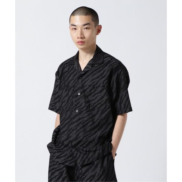 シャツ MINEDENIM（マインデニム）Diago.T Denim Rib Arm Bowling...