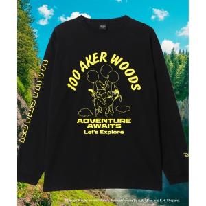 tシャツ MANASTASH/マナスタッシュ/WINNIE THE POOH L/S TEE メンズ レディース
