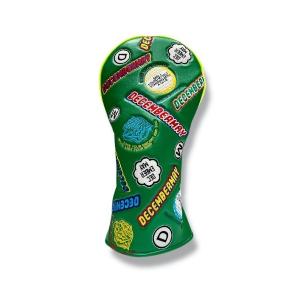 ゴルフ Embroidery head cover for driver メンズ レディース