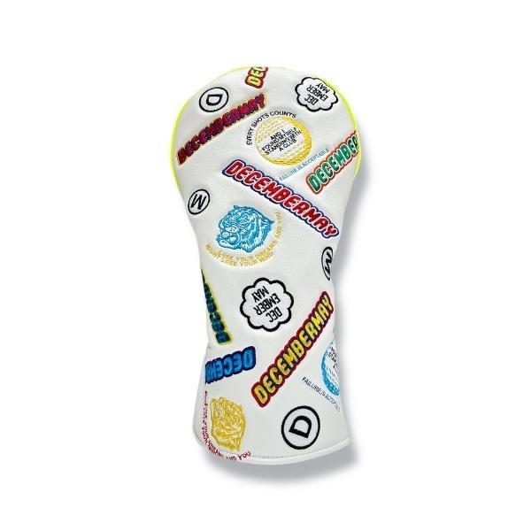 ゴルフ Embroidery head cover for driver メンズ レディース