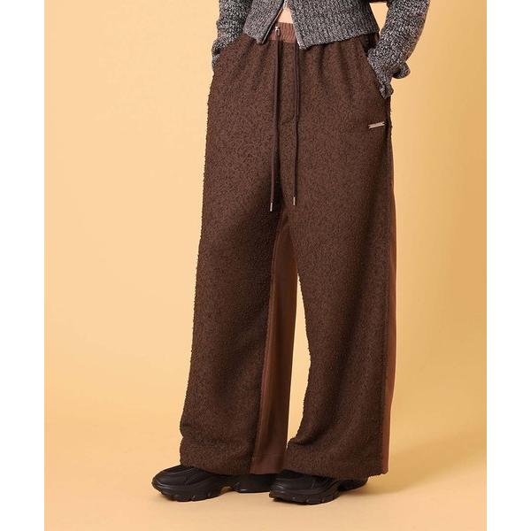 ワイドパンツ パンツ ドッキングワイドパンツ レディース