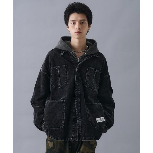 シャツ Vintage Design Corduroy Coveralls / ヴィンテージデザイン...