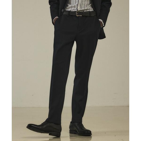 スラックス 「セットアップ対応」ダブルジャガード ジャージ パンツ/スラックス メンズ