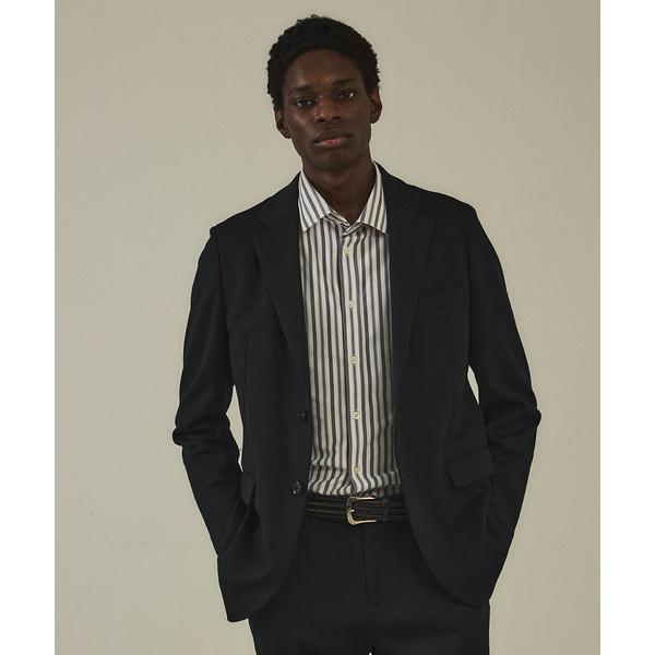 ジャケット テーラードジャケット 「セットアップ対応」ダブルジャガード ジャージ ジャケット メンズ