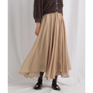 スカート イレギュラーヘムシアースカート 586715