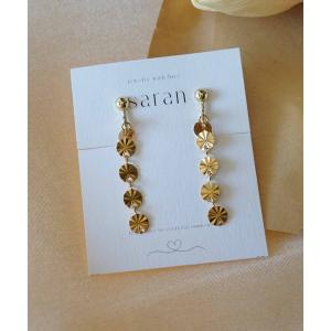 アレルギー対応 イヤリング saran jewelry/04 circle イヤリング レディース