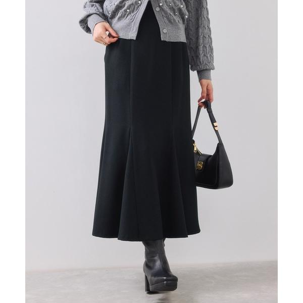 スカート 「美easy」ウーリッシュマーメイドスカート「セットアップ対応/洗える」